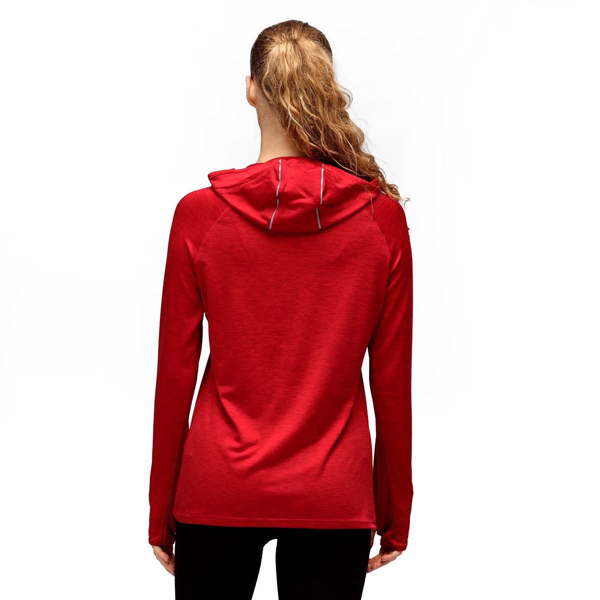 TKB Red Cowl Neck Hoodie