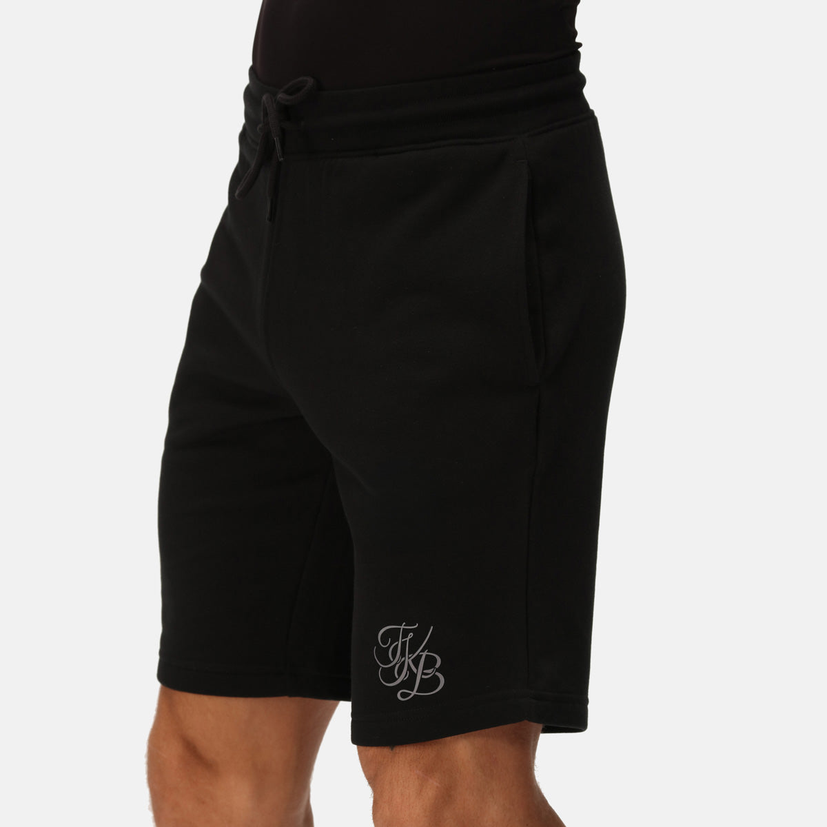 TKB Man Black Organic Sweat Shorts