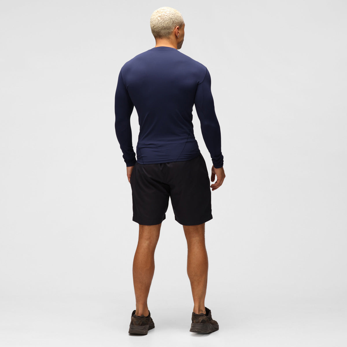 TKB Man Navy Microfibre Shorts