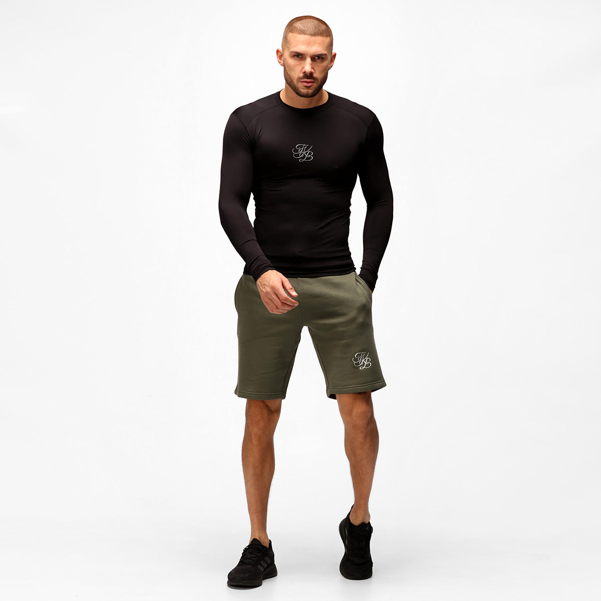 TKB Man Khaki Organic Sweat Shorts