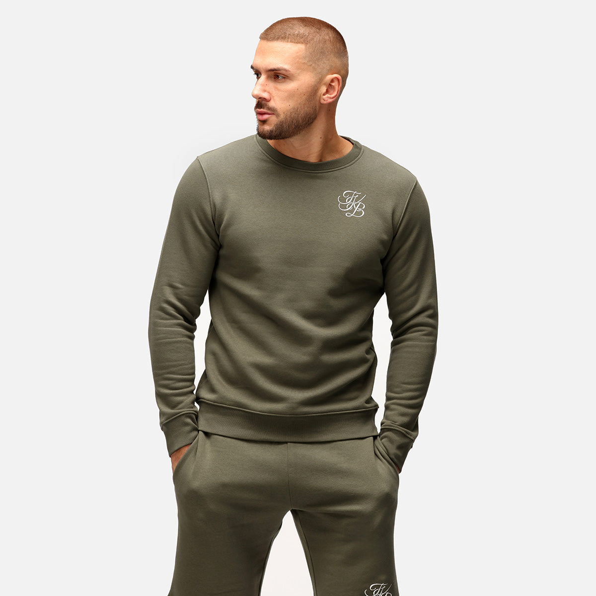 TKB Man Khaki Organic Sweatshirt