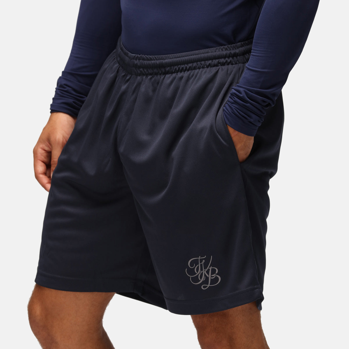 TKB Man Navy Training Shorts