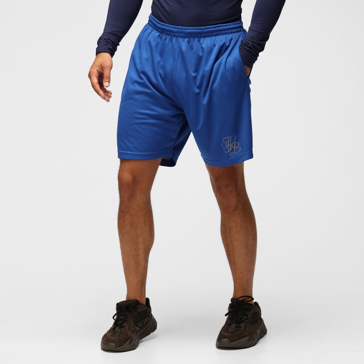 TKB Man Royal Blue Training Shorts