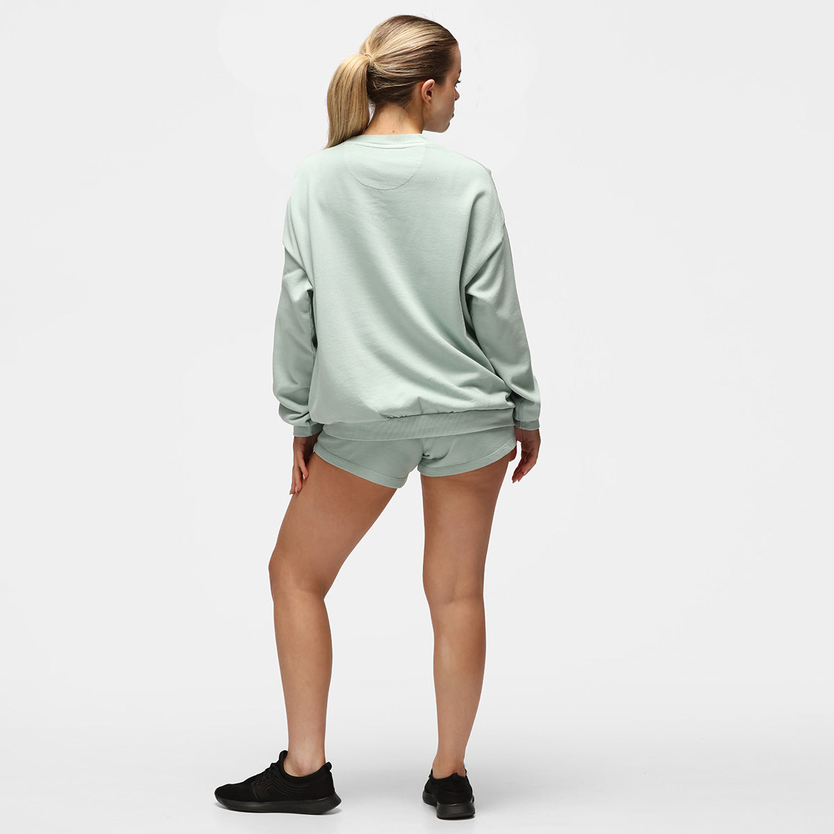 TKB Washed Jade Terry Oversized Sweatshirt