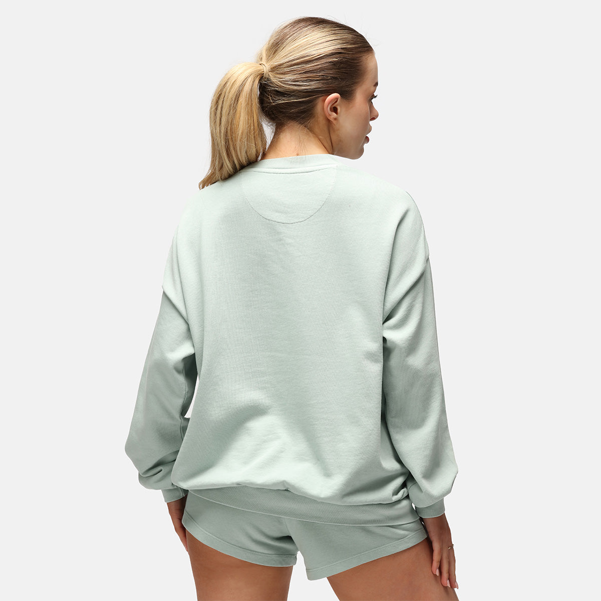 TKB Washed Jade Terry Oversized Sweatshirt