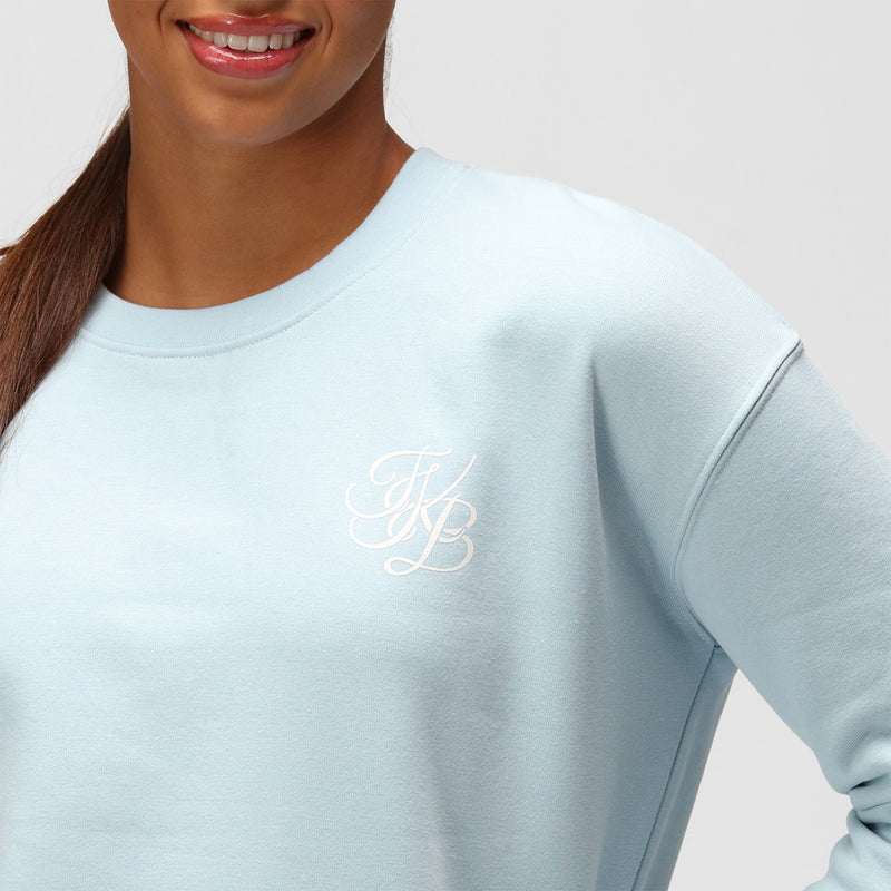 TKB Blue Pastel Zip Sweatshirt