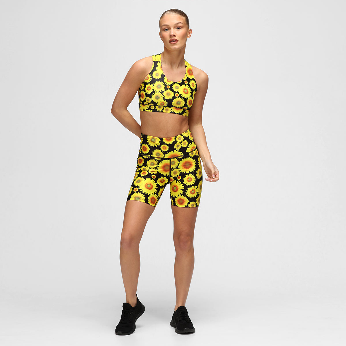 Tikiboo Sunflowers Running Shorts Tikiboo