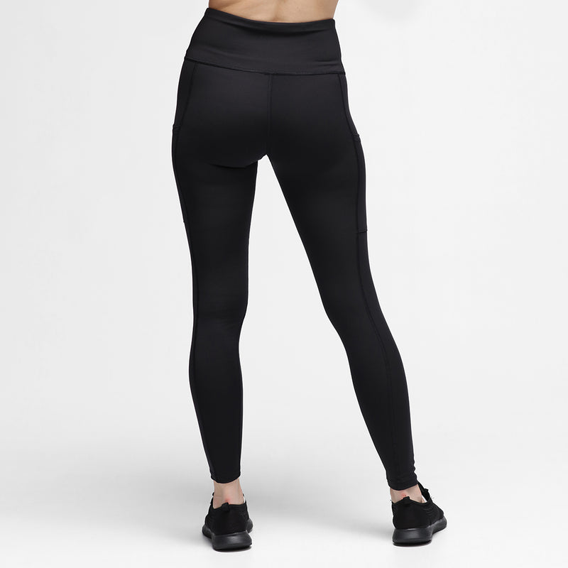 Tikiboo Black Diamond Luxe Running Shorts With Pockets