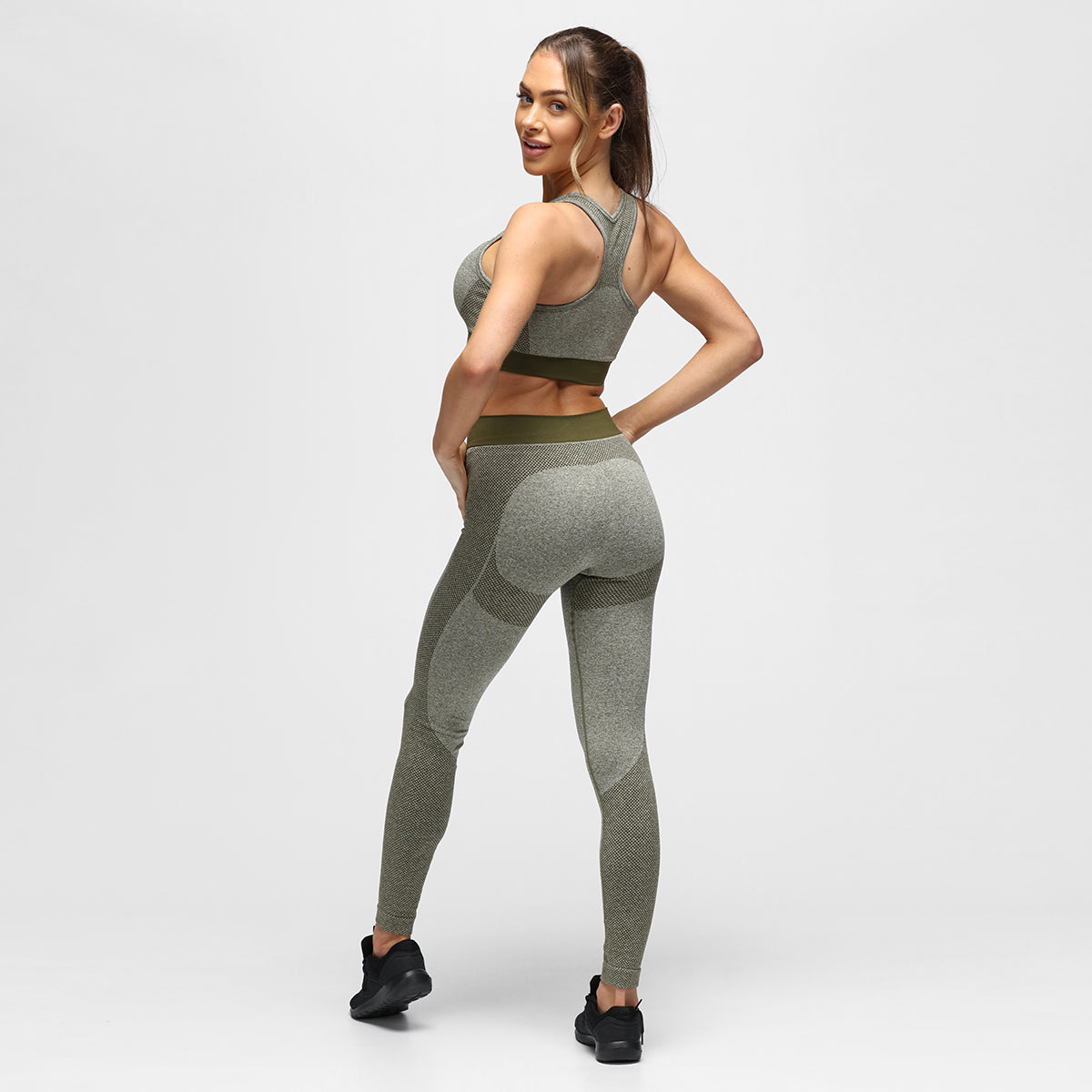 Olive Seamless Leggings