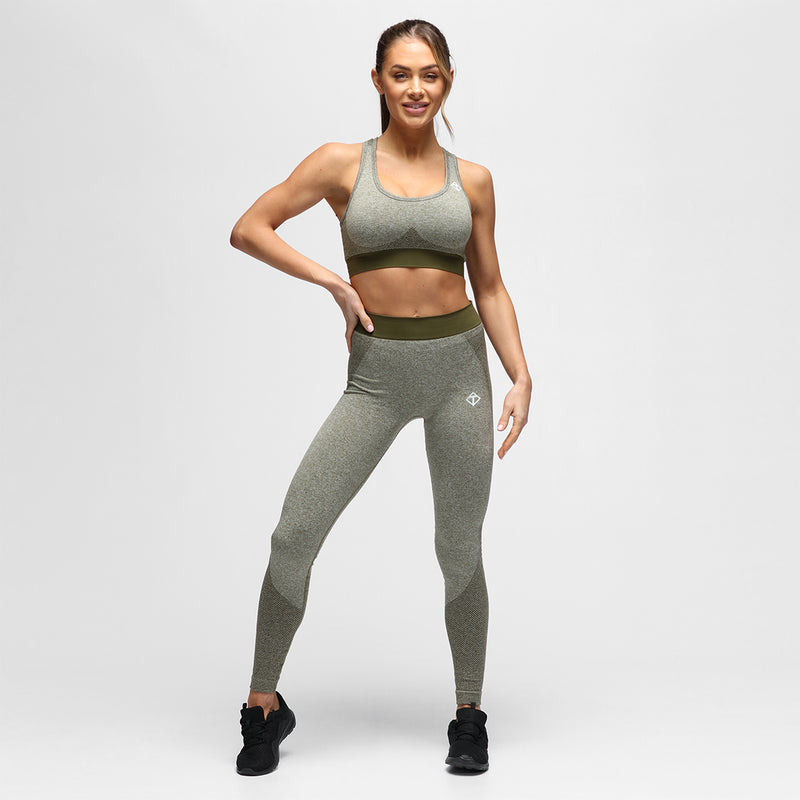 Olive Seamless Leggings