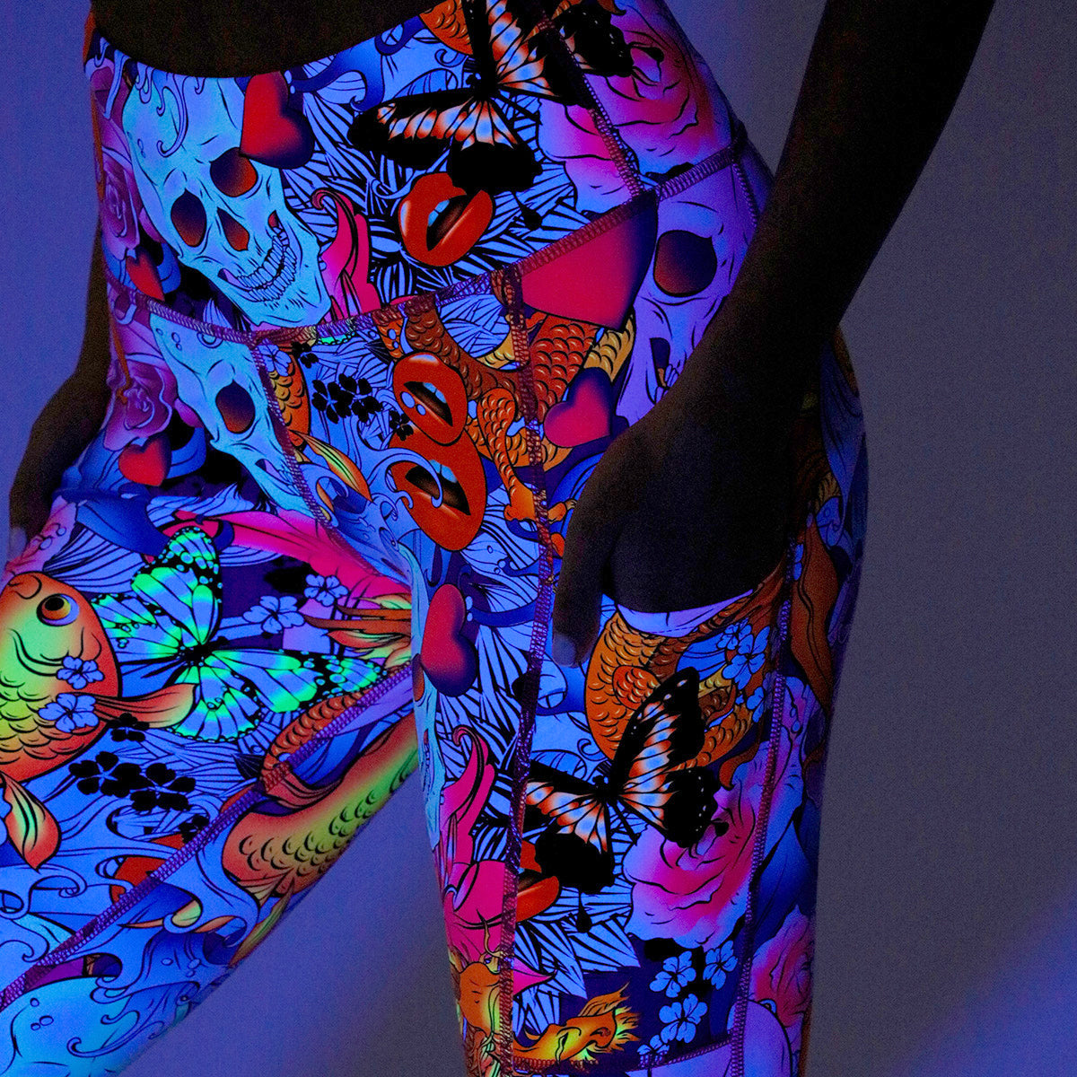 Tattoo Skulls Leggings